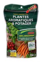 Engrais Organique DCM  pour plantes aromatiques et potager : 750 gr