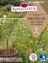 Mélanges de Fleurs pour PROTEGER mes vignes et vergers : 100 m²