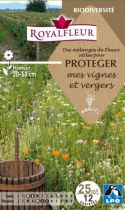 Mélanges de Fleurs pour PROTEGER mes vignes et vergers : pour 25 m²