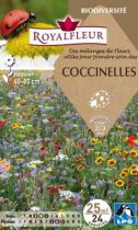 Mélanges de Fleurs pour COCCINELLES : pour 25 m²