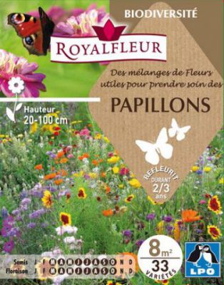 M�langes de Fleurs pour PAPILLONS : pour 8 m�