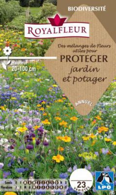 M�langesde fleurs pour PROTEGER jardin et potager : pour 8 m�