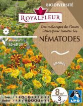 Mélanges de Fleurs utiles pour limiter les NEMATODES : pour 8 m²