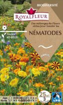 Mélanges de Fleurs utiles pour limiter les NEMATODES : pour 25 m²