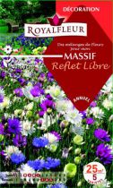 Mélanges de Fleurs MASSIF Reflet Libre : pour 25 m²