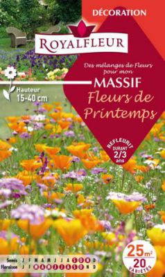 M�langes MASSIF Fleurs de Printemps : pour 25 m�
