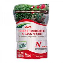 Corne torréfiée et sang mélangé DCM : 1.5 KG