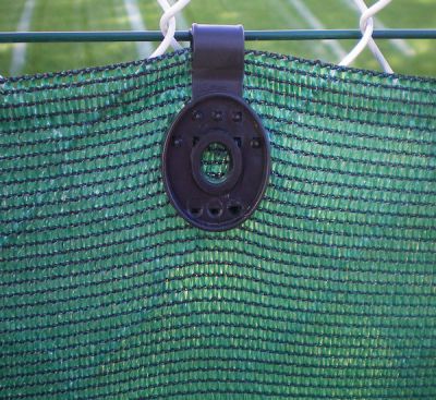 Brise-vue en poly�thyl�ne haute densit� trait� anti-uv  : vert fonc�, finition simple, 1.50 x 10 m�tres
