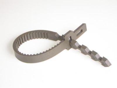 Attaches de tuteurage Elastos, pour grands arbustes : 15 pi�ces de 33 cm long