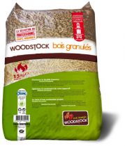 Granulés de bois (pellets) Woodstock® Bois granulés : Sac de 15 kilos *