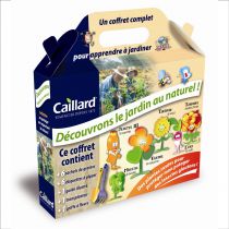 Coffret pédagogique pour enfants 'Découvrons le jardin naturel'