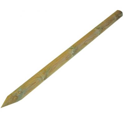 Tuteur en Pin frais� * : Hauteur 200 cm - Diam�tre 5 cm