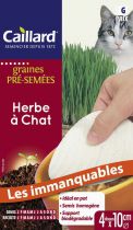 Herbe à Chat Caillard : tapis de graines pré-semées