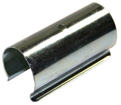 Clips de fixation pour b�ches et film de serre : 25 pi�ces en acier de 38 mm diam�tre x 70 mm de large