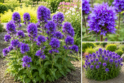 Campanula glomerata Superba - Campanule � bouquets : godet de 9x9 cm - 0,6 litre