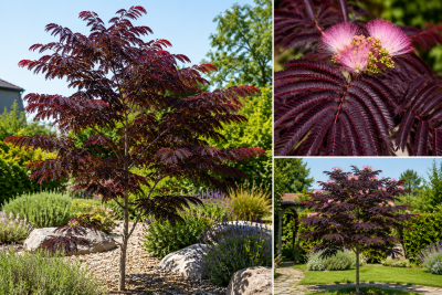 COPIE Acer palmatum \'Black Lace\' / �rable du Japon \'Black Lace\' : taille 40/+ cm - Pot de 3 litres