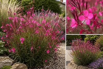 COPIE Gaura lindheimeri �Siskiyou Pink� � Gaura rose : godet de 9x9 cm - 0,6 litre