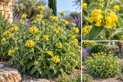 COPIE Phlomis fruticosa / Sauge de J�rusalem�: godet 9 cm � 5/15 cm