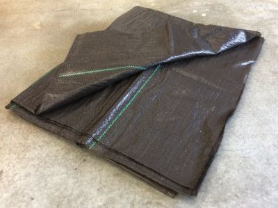 Coupon Toile de paillage - Noire - 100gr/m� : 1m x 10m