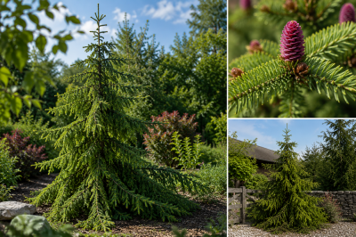 �pic�a de Serbie - Picea omorika : taille 30/40 cm - Racines Nues