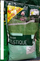 GAZON RUSTIQUE MDG 4+1 Kg avec engrais : Sac de 5 kg