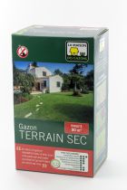 GAZON TERRAIN SEC MDG : boîte de 1 kg /  boîte de 2.5 kg / sac de 10 kg / sac de 25 kg