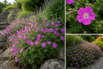 G&eacute;ranium vivace sanguineum : Godet de 9x9 cm - 0,6 litre
