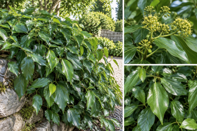 Hedera colchica � /�Lierre du Caucase : godet�9 X 9�cm���0,6�litre
