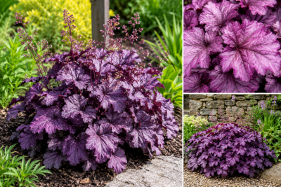 Heuchera \'Forever Purple\' - Heuch�re vivace�: godet 9�9 cm � 0,6 litre