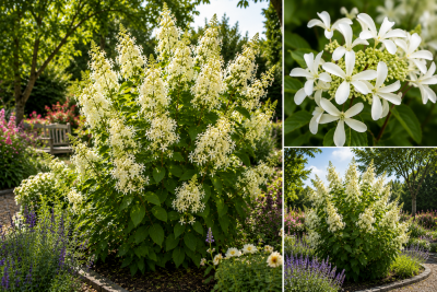 Hortensia � Panicules Great Star� : Taille 40/50 cm - pot de 3 litres