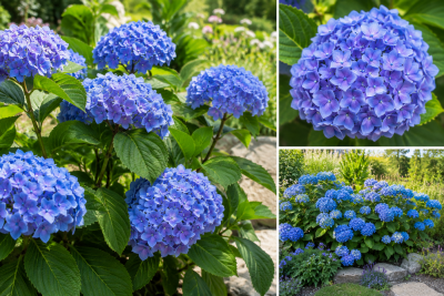 Hortensia Macrophylla \'Renate Steiniger\' : Taille 25/+ cm - Pot de 2 litres