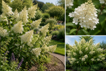 Hortensia panicul&eacute; \'Phantom\' :  Taille 40/50 cm - Pot de 2 litres