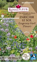 Mélanges de Fleurs pour ENRICHIR LE SOL Engrais Vert Fleuri : pour 25 m²