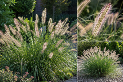 Pennisetum alopecuroides \'Hameln\' / Herbe aux �couvillons \'Hameln\'�: godet 9 x 9 cm � 0/15 cm