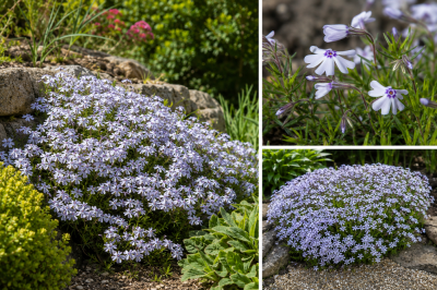 Phlox subulata Bavaria : godet de 9x9 cm - 0,6 litre