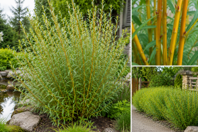 Saule blanc Vitellina / Saule argent� Vitellina : taille 60/80 cm - racines nues