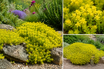 Sedum acre \'Aureum\' : godet 9x9 cm